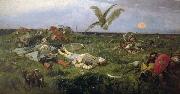 Viktor Vasnetsov The field of Igor Svyatoslavich battle with the Polovtsy, oil painting on canvas